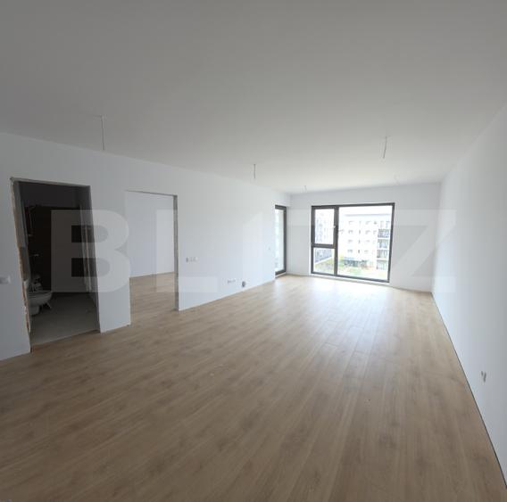 Apartament de 2 camere, Calea Moldovei, Bloc nou, parter