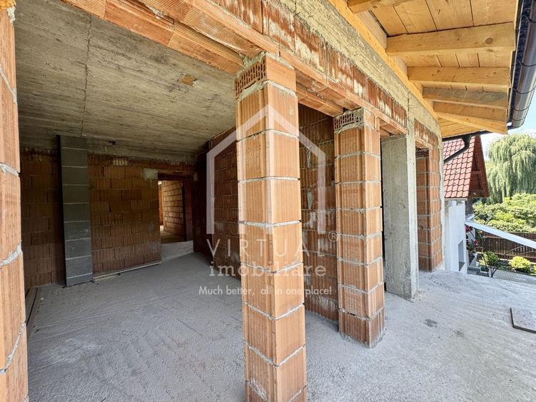 Casa individuala, 4 camere, 925mp teren, toate utilitatile, Cisnadie