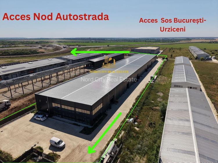 Hală Industrială P+1E | 8.000 mp teren | Acces A0 | DN2 | Afumați - 18