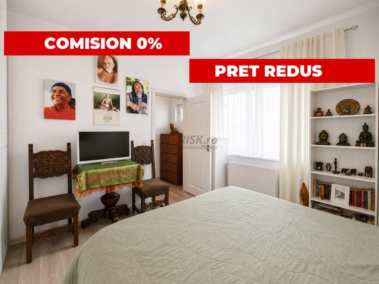 0% Comision | 2 Camere cu farmec 70MP | Renovat 2023, tavane înalte, FARA Risc