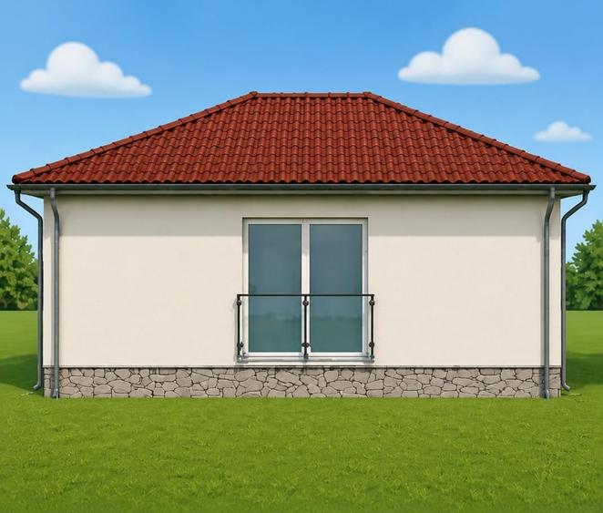 Casa individuala, 3 dormitoare, panoramica spre munti, la rosu