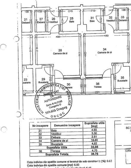 De vanzare- Studio 40mp + boxa + loc de parcare - centrala proprie - Giulesti