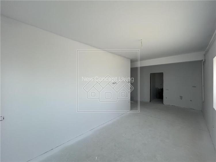Apartament 2 camere la cheie + balcon, bloc nou, cu lift, etaj 1 - 13