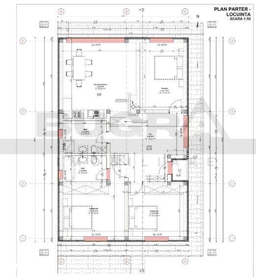 Casa individuala pe un nivel, 500mp teren, anexa foisor, beci, Popesti