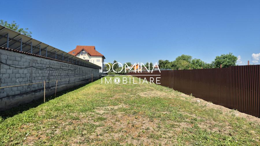 Vânzare teren intravilan împrejmuit – 1.221 mp – acces facil - strada Victoriei - 6