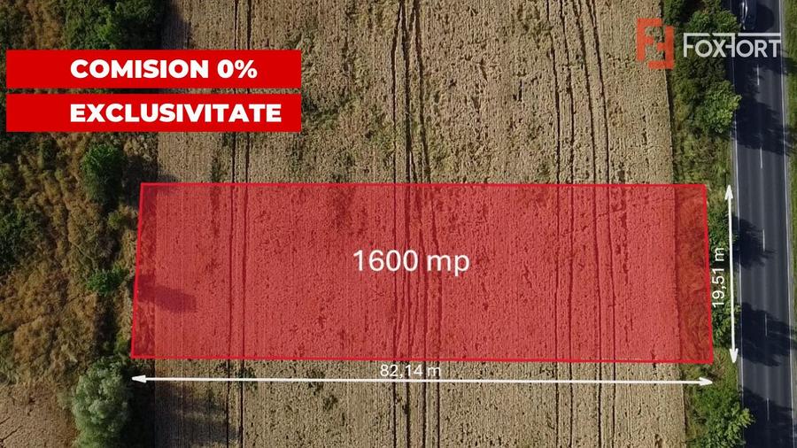 COMISION 0% Teren de vanzare intravilan de 1.600 mp - Padureni
