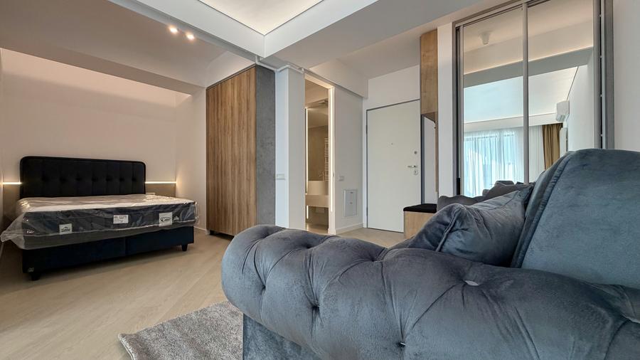 De inchiriat | Studio dublu prima inchiriere | Cortina North Pipera Voluntari