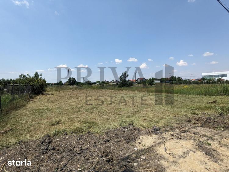 Teren intravilan 739 mp, fs 18 ml, Dudeștii Noi