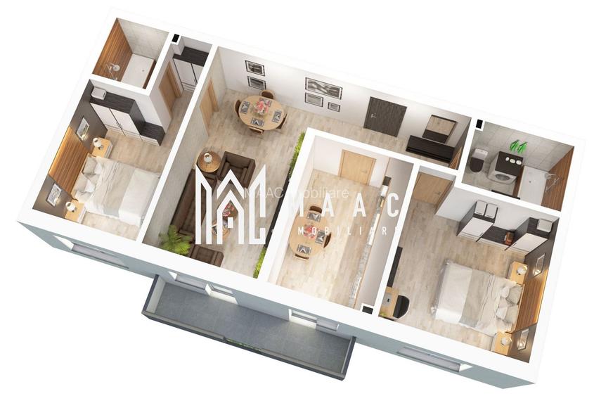 Apartament nou 68,7 mp Sibiu | Doamna Stanca | Comision 0 - 6