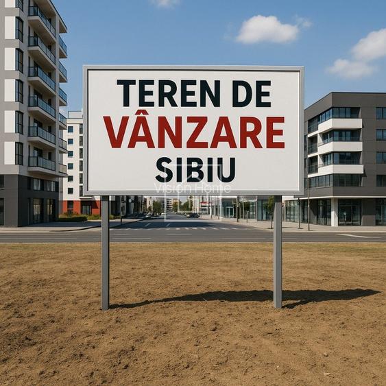 Teren industrial premium Zona Vest Sibiu 20547 mp POT 70% CUT2,4 - 2