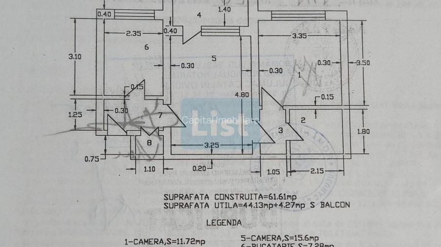 Comision 0! De vanzare apartament renovat cu 2 camere - 5