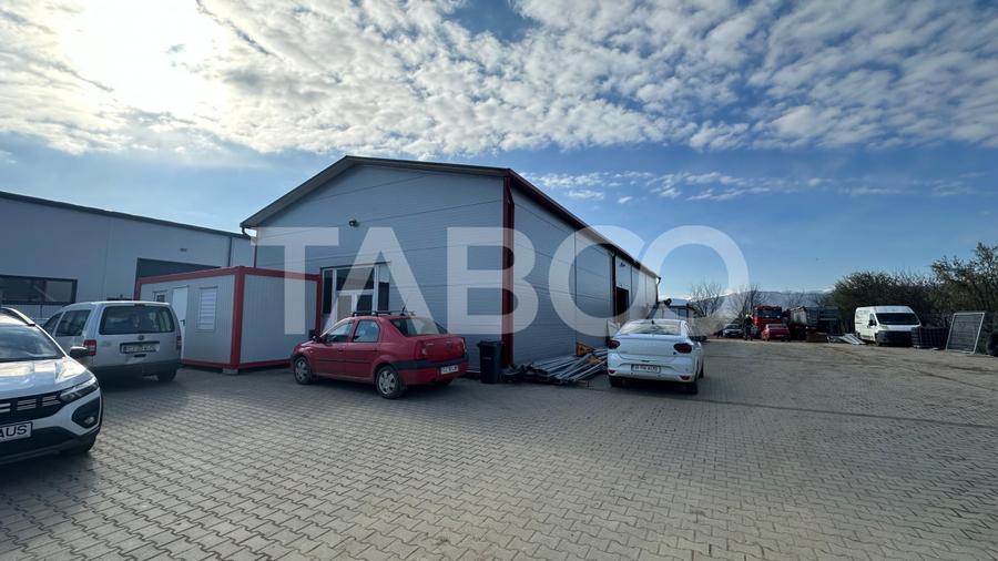 Hala industriala acces direct din DnE1 de vanzare in Cristian Sibiu