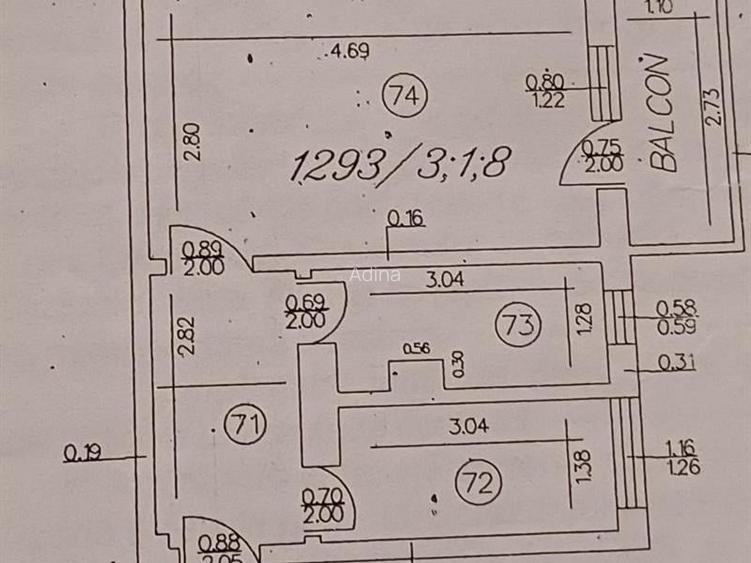 Apartament 2 camere, semidecomandat, loc. Falticeni  - 2