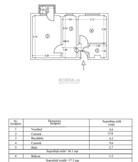 2 Camere Decomandat | Mobilat | Parcare | Titan | Etaj 4/10