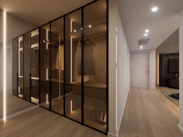 Penthouse Modern 3 Niveluri | 4 Parcari | Terase | Design Contemporan