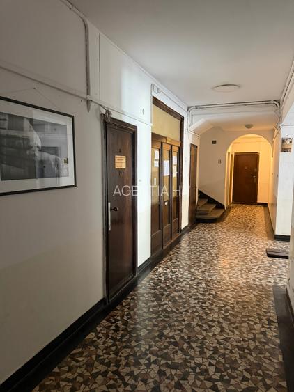 Cismigiu- Brezoianu,   garsoniera 30mp, parter, centrala proprie, zona linistita - 6