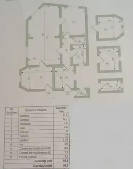 Apartament 2 camere circular | Clădire interbelică I Calea Serban Voda