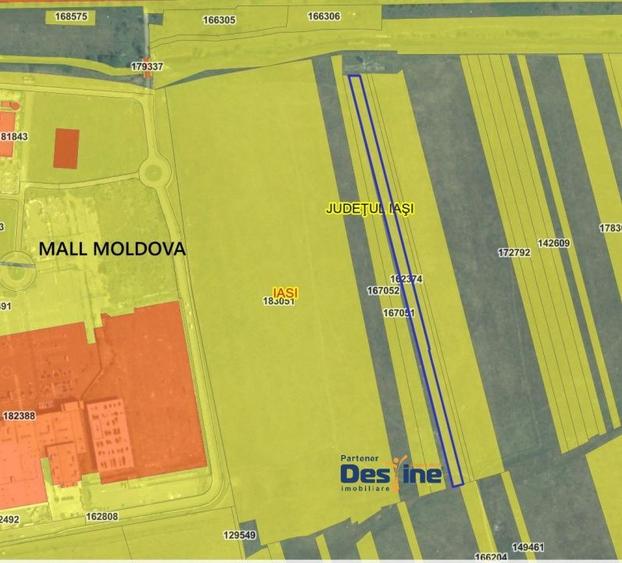 COMISION 0% - Teren intravilan 7500mp ideal pentru investitie Mall Moldova