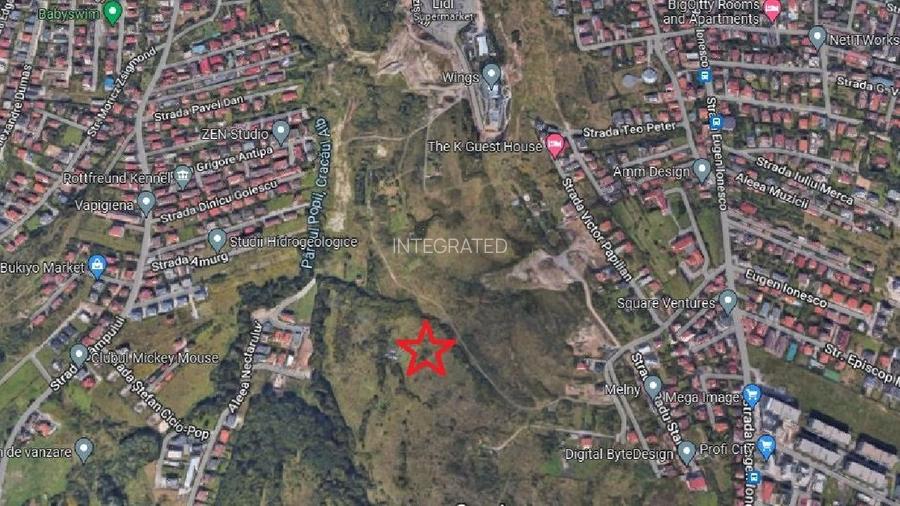 Zorilor - Frunzisului, Teren intravilan in suprafata de 2.600 mp, Cluj Napo - 2