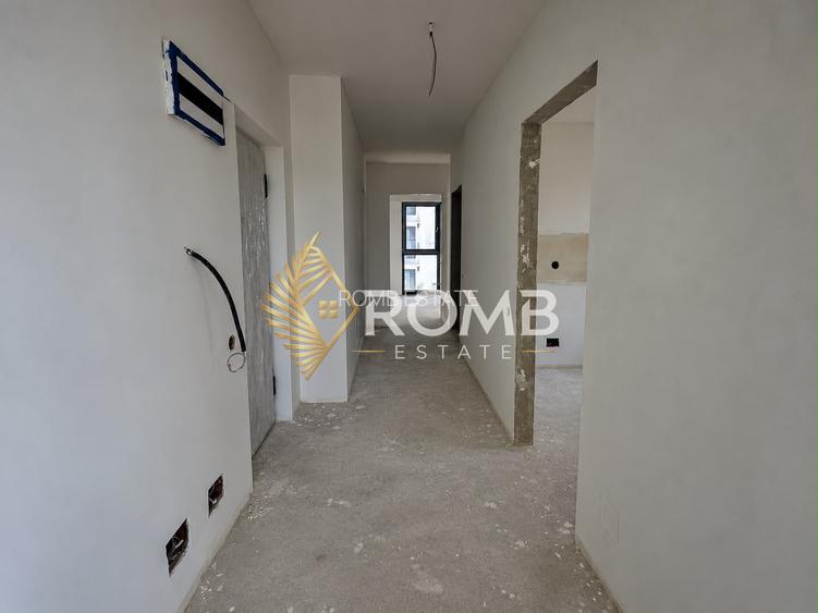 Apartament semifinisat, 2 camere, etaj 2, 53mp, Intre Lacuri Residence!