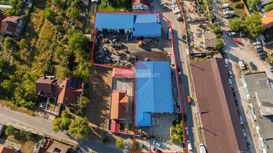 Vânzare Complex industrial  – 3.037 mp teren, 4 hale - 1400 mp Beiuș - 4
