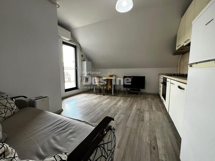 Apartament cu 2 camere și terasă, mobilat - Palas Mall