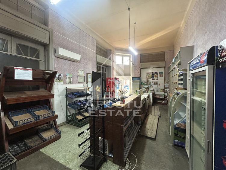 Spatiu comercial stradal, 110 mp, zona Elisabetin