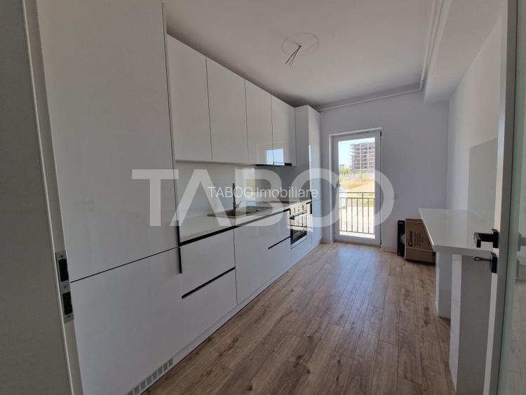 Apartament la cheie decomandat 2 camere 58 mpu balcon parcare Sibiu - 5