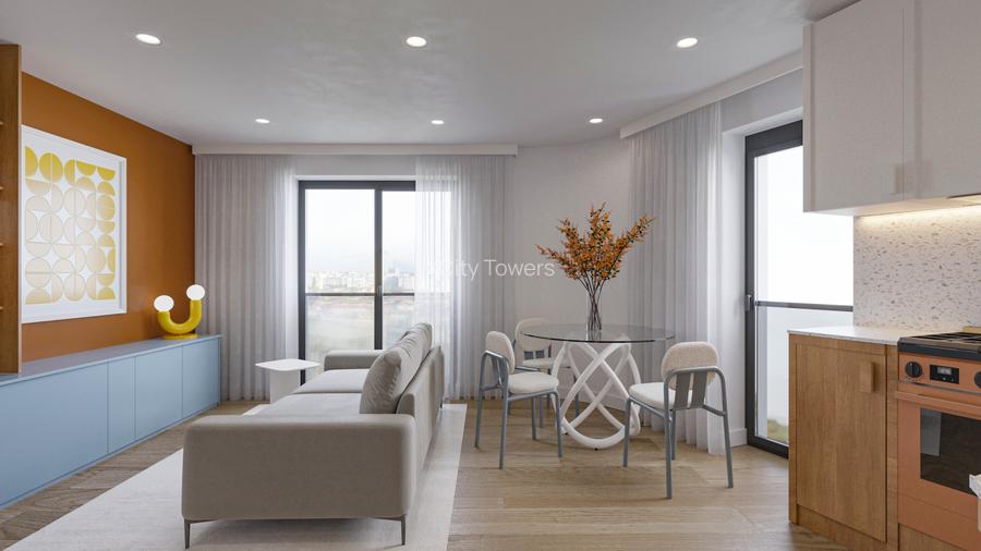 3 camere, de la dezvoltator: XCity Towers- 186945  EURO cu TVA inclus - 9