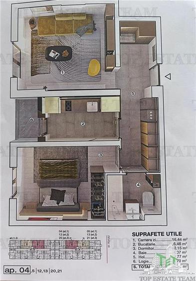 Apartament modern 2 camere, toate utilitatile,incalzire in pardoseala, posibili