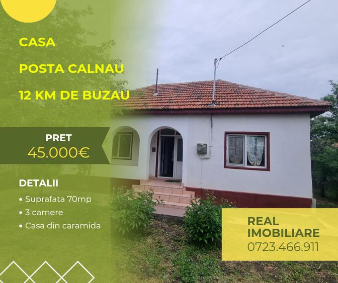 Casa din caramida Posta Calnau !
