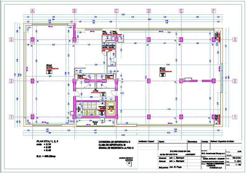 Spatiu de birouri 333mp | open space