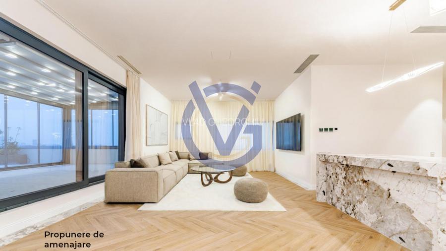 Penthouse Exclusivist-Priveliste Spectaculoasa-Terase 210 mp-COMISION 0% - 6