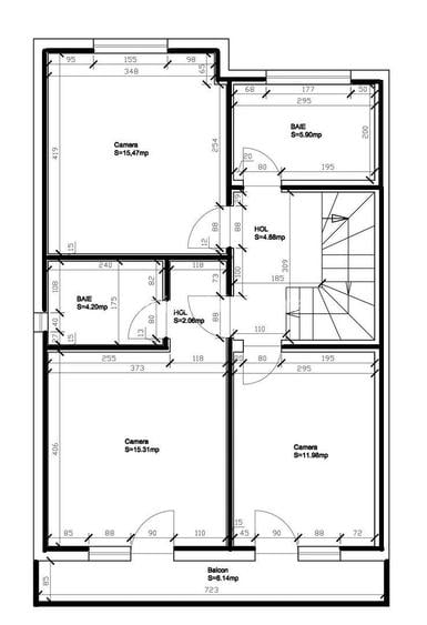 Casa tip duplex finisata, teren 380 mp, Dezmir zona str Criseni - 6
