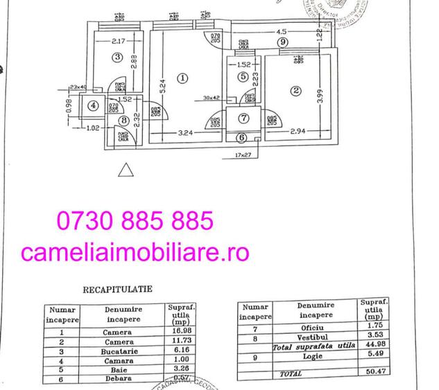 2 camere, pentru investitie sau locuit, metrou Gorjului, Bd Iuliu Maniu - 19