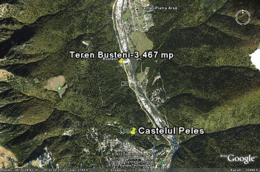 Proprietar, vand teren Busteni Poiana Tapului Prahova 3.450 mp - 7