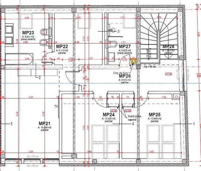 Casa duplex la doar 1 km de Piața Mihai Viteazu