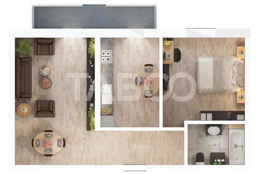 Apartament Nou decomandat 2 camere Comision 0 parcare Doamna Stanca