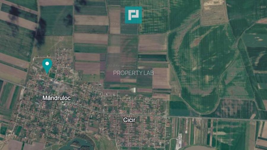 Teren pentru casă cu suprafața de 777 mp Mândruloc