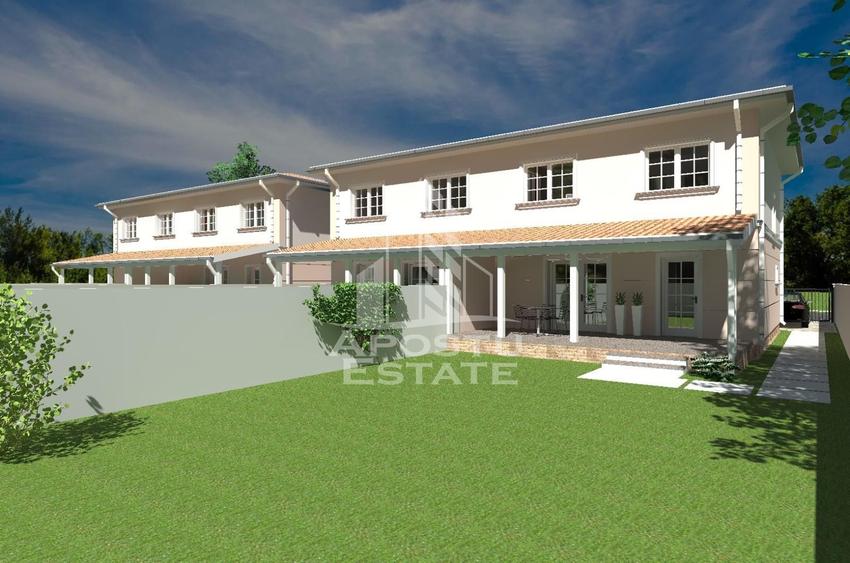 Duplex cu 5 camere, 2 bai, in Remetea Mare