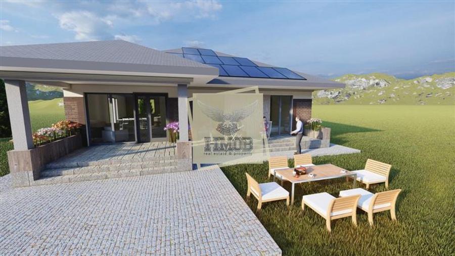 Casa cu 4 camere 2 bai si 500 mp teren in Sura Mica