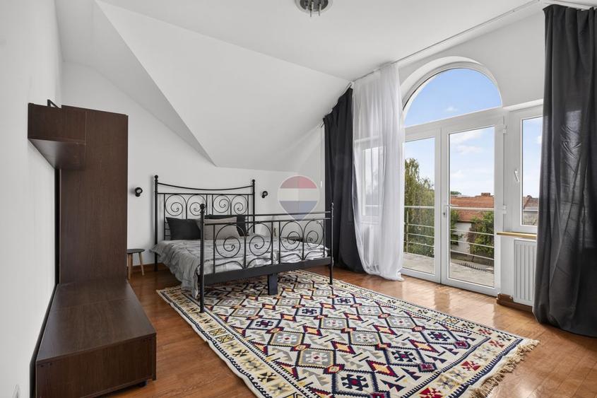 Casă 5 dormitoare si teren 725 mp de închiriat în zona Gradiste