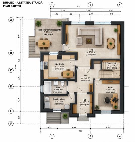 Proprietar vând duplex – Cluj-Napoca, str. Praga , 197 mp , Beci , Teren 628 mp - 15
