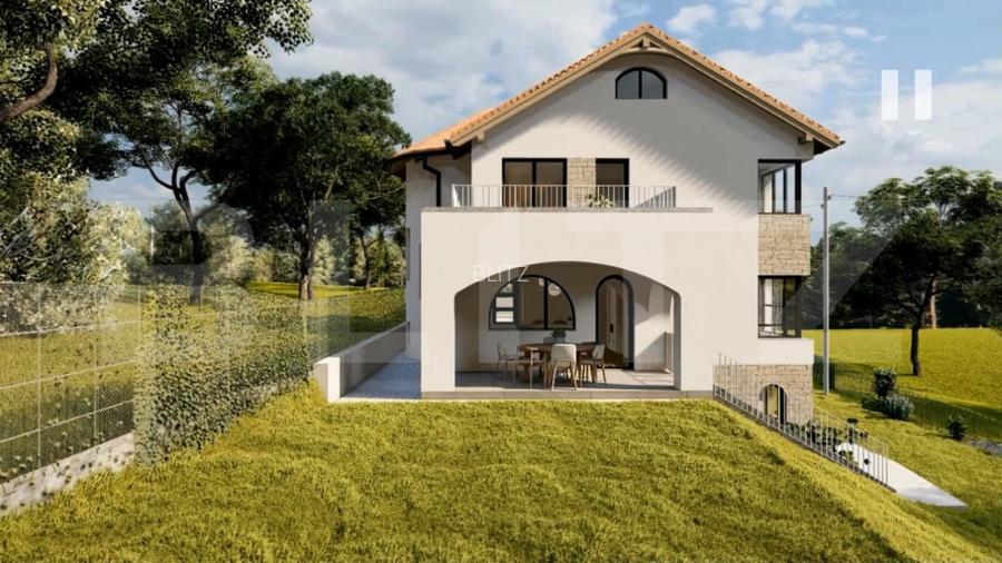 Casa de vacanta pretabila pentru pensiune,8 camere,307 mp utili,Cheile Cibului - 5