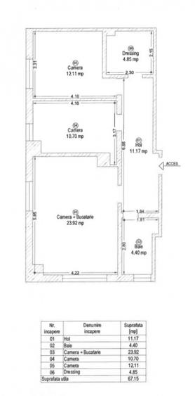 Comision 0!Apartament în zona Aradului, 67 mp,Mobilat complet - 11