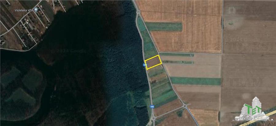 Teren de vanzare Branesti, iesire la Autostrada Soarelui