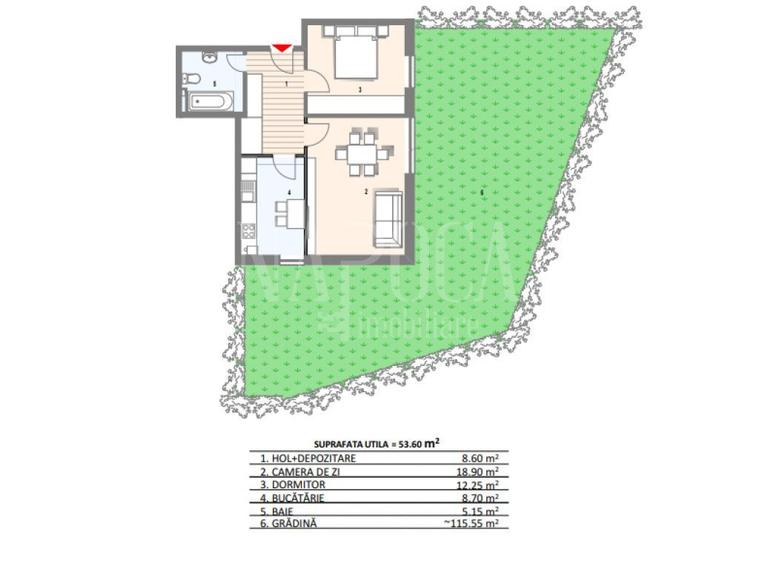 Apartament 2 camere de vanzare in Manastur, Cluj Napoca