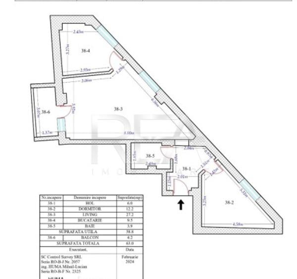 2 Camere Totul Nou | Loc de Parcare | Preciziei