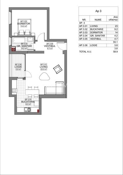APARTAMENT 2 CAMERE | VIITORULUI 178 RESIDENCE | DIRECT DEZVOLTATOR | COMISION 0 - 1