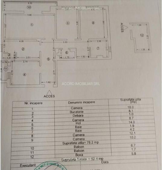 Apartament cu 4 camere vis-a-vis de Biserica Alba